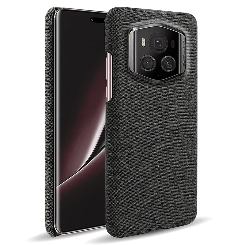 For Honor Magic6 RSR Porsche Design 5G Phone Cover Cloth+PC Drop-proof Back Case For Honor Magic6 RSR Porsche Design 5G Phone Cover Cloth+PC Drop-proof Back Case
